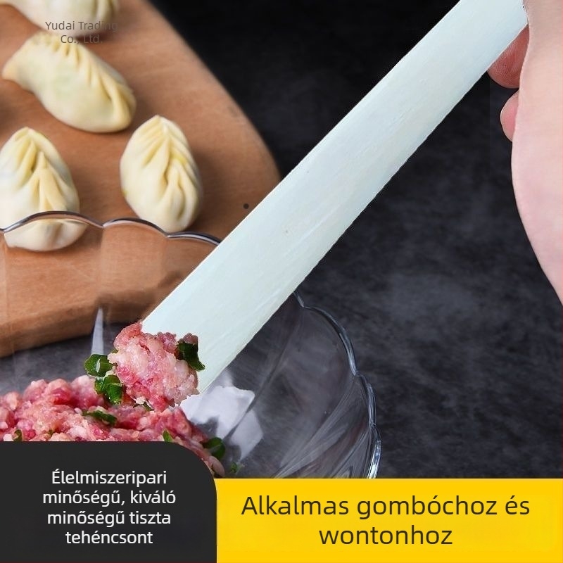 Marhacsontból készült töltőkanál knédlihez, otthoni és professzionális használatra