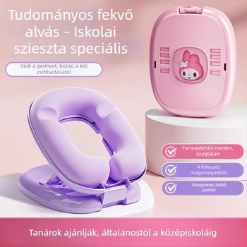 Összecsukható pihenő párna általános iskolásoknak, asztalnál pihenéshez, osztályon belüli alváshoz