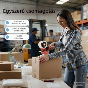 3 hüvelykes kézi ragasztószalag-záró készülék csomagoláshoz