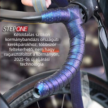 STEPONE kétoldalas szilikon kormánytapasz, csúszásmentes és piszokálló