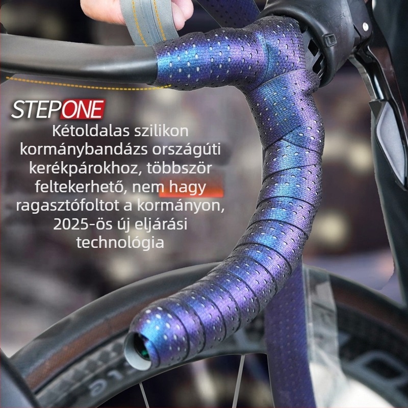 STEPONE kétoldalas szilikon kormánytapasz, csúszásmentes és piszokálló