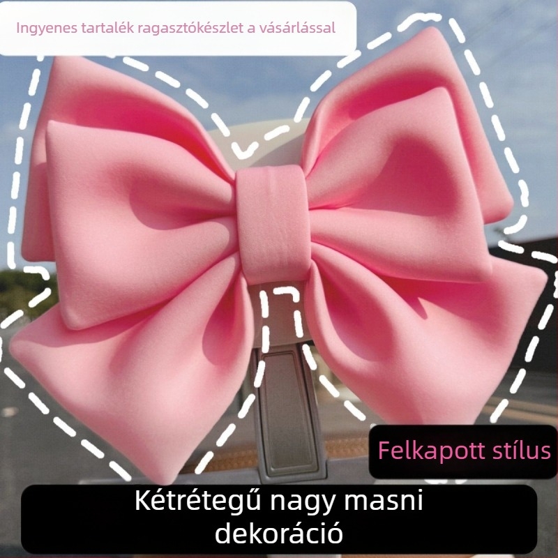 Dekoratív masni kiegészítő elektromos kerékpárhoz Emma TaLing No.9 – hátsó világítás és hátsó támla