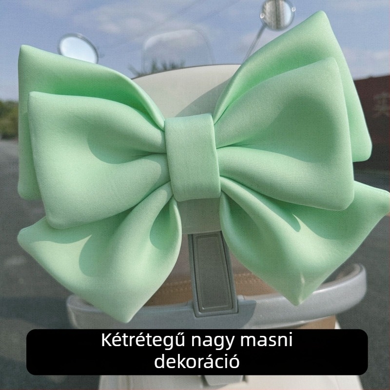 Dekoratív masni kiegészítő elektromos kerékpárhoz Emma TaLing No.9 – hátsó világítás és hátsó támla