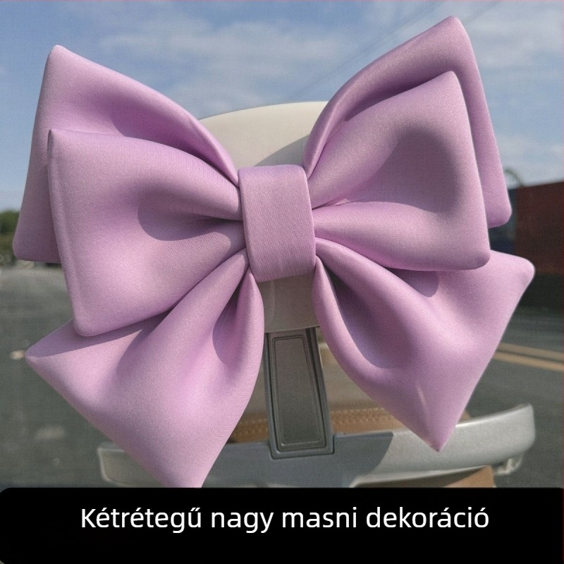 Dekoratív masni kiegészítő elektromos kerékpárhoz Emma TaLing No.9 – hátsó világítás és hátsó támla