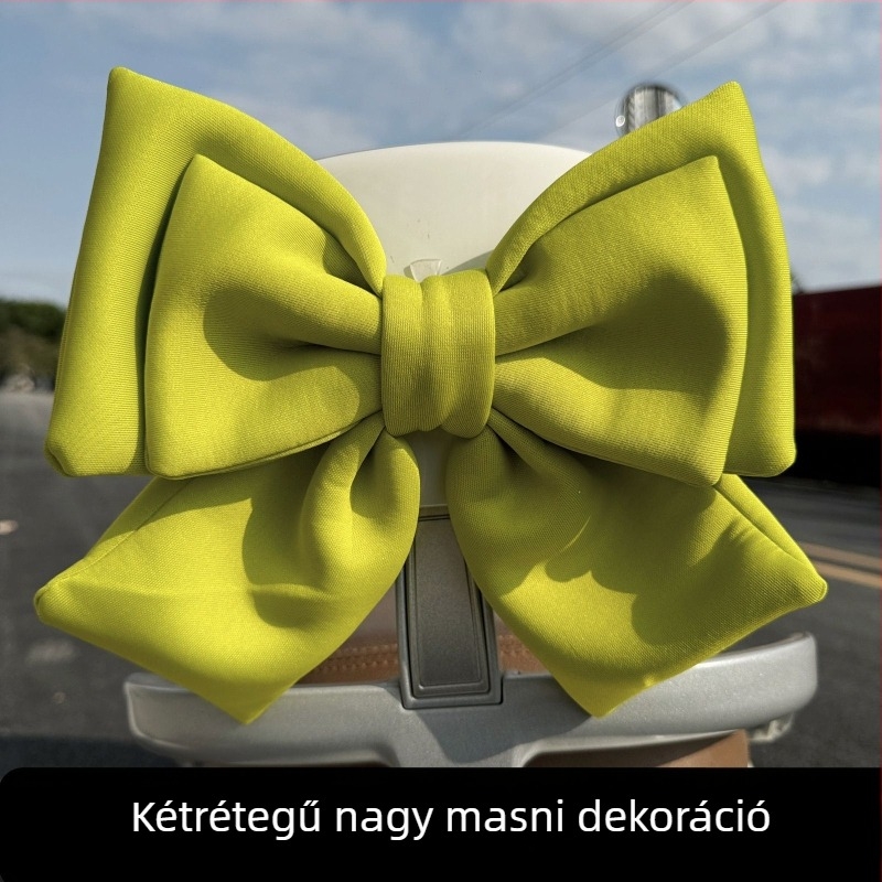 Dekoratív masni kiegészítő elektromos kerékpárhoz Emma TaLing No.9 – hátsó világítás és hátsó támla
