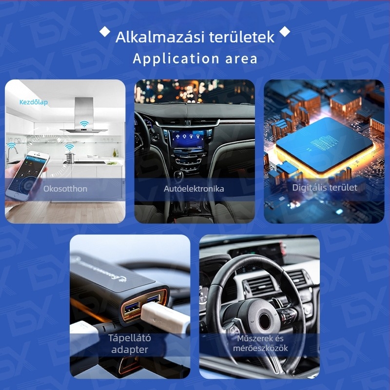 Új, eredeti autóhifi erősítő modul TDA7388 és TDA7850 ZIP25