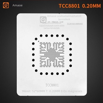 TCC8801 TCC8803 ónnal bevont acélszövet BGA chip autó navigációhoz