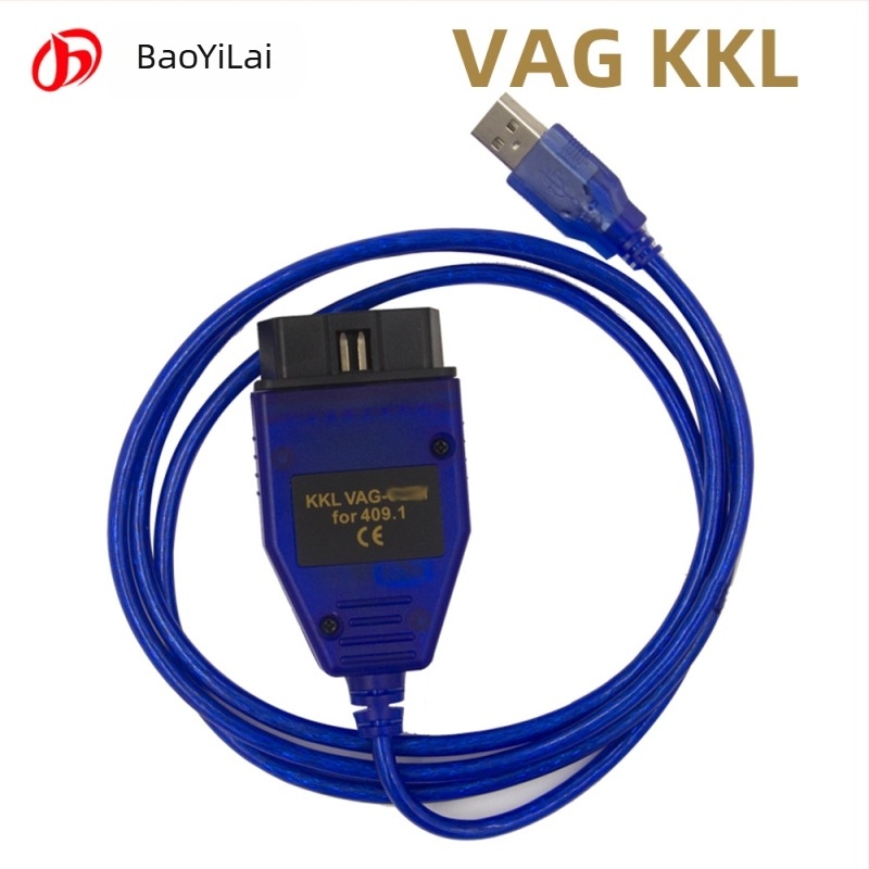 VAG KKL 409 USB interfész diagnosztikai kábel FT232RL chippel, 409.1 kompatibilitás