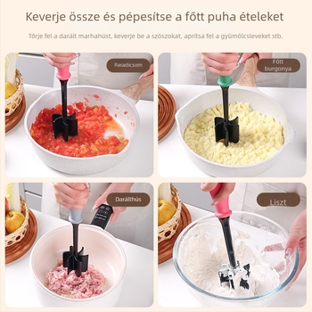 Kézi húsdaráló és reszelő – hús, burgonya és paradicsom számára