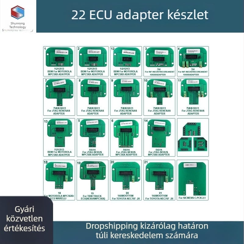 KTAG KESS KTM BDM 22 adapterek Trasdata chip-beállító eszköz – teljes készlet