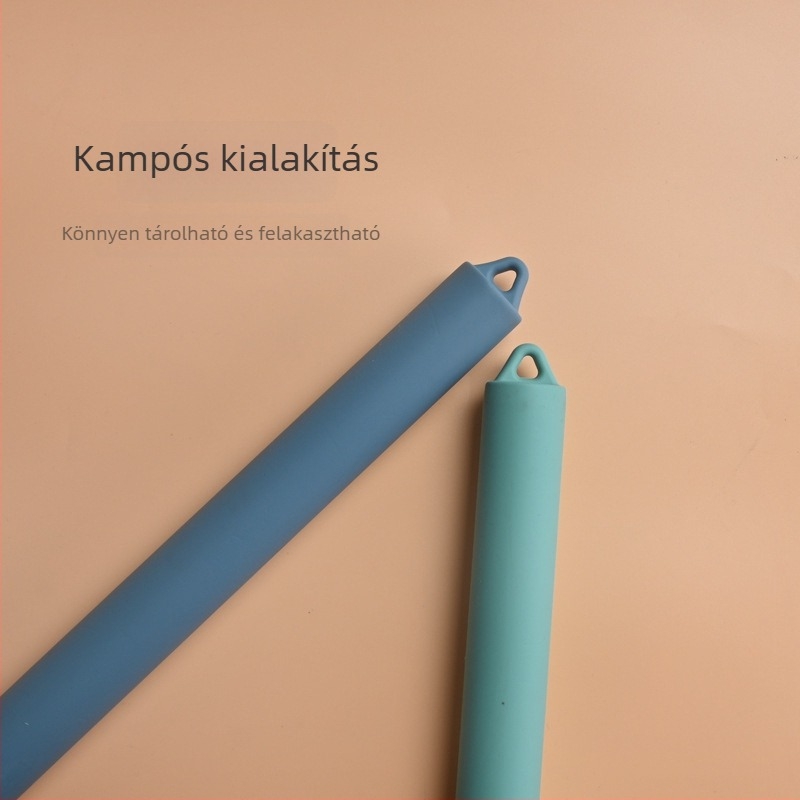 Szilikon nyújtópálca tésztához és knédli tésztalapokhoz – konyhai eszköz