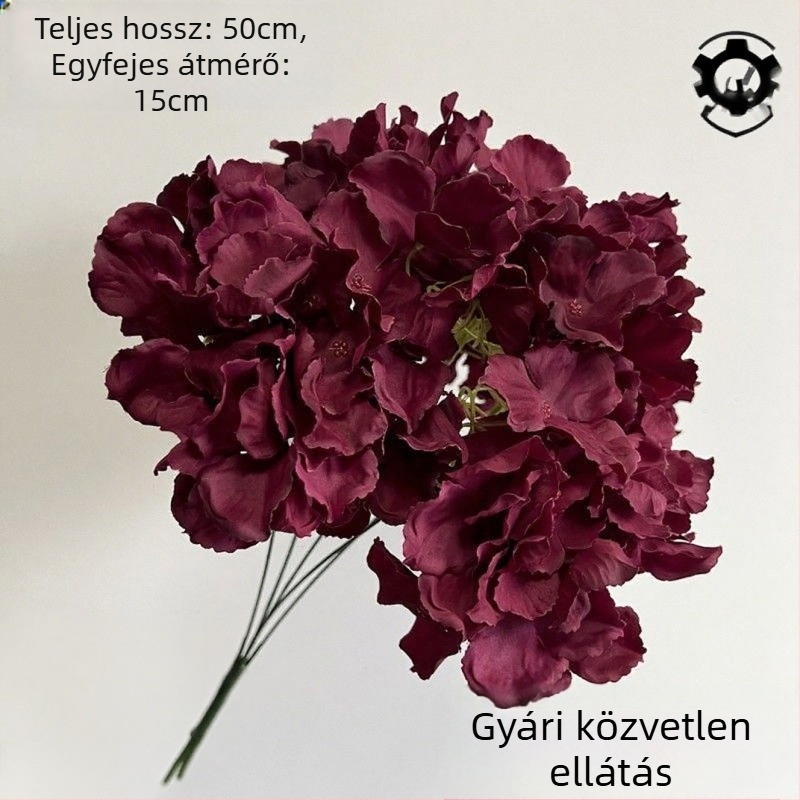Többszínű művirágok kínai stílusú esküvőkhöz és esküvői dekorációhoz
