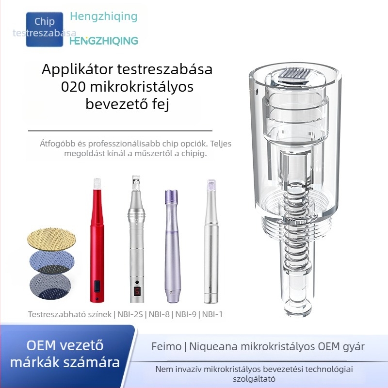 020 Mikrokristályos bevezető fej chip – személyre szabott nanocsip a transzdermális gyógyszeradagoláshoz