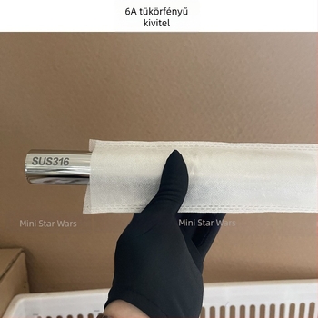 316 rozsdamentes acél nyújtófa, élelmiszer-minőségű, tészta gyúráshoz; jégkalapács