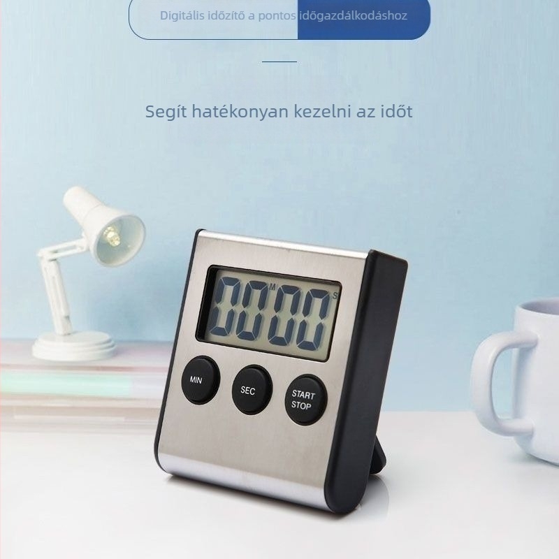 Okos tanulási időzítő kollégiumhoz és otthonhoz, asztali digitális ébresztőóra
