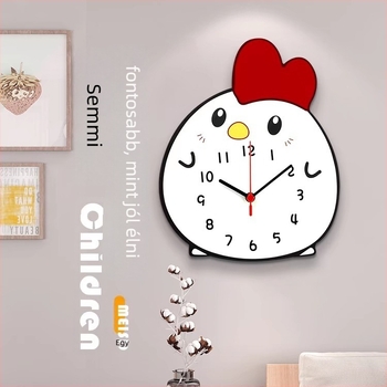 Rajzfilmcsirke falióra – modern minimalista nappaliba