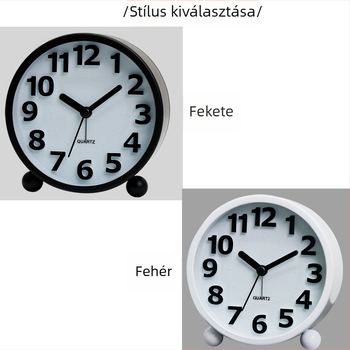 Új retro gyerekeknek szóló ébresztőóra, diákkollégiumi asztali kvarc óra, egyszerű és kreatív dizájn
