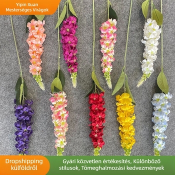 Egyetlen szálú selyem virág esküvői és otthoni/szállodai dekorációhoz — Daisy Print
