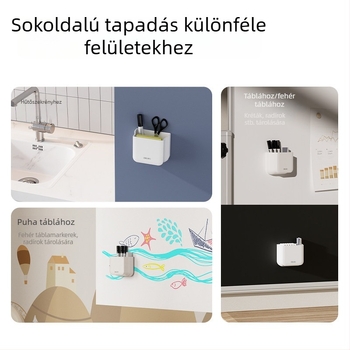 MB420 Összecsukható mágneses tolltartó – multifunkcionális irodai szervező fehér táblához és írószerekhez