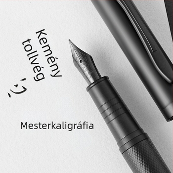 9563 Fekete Erdő kaligráfia toll kemény hegylal, görbült heggel, irodai használatra és felnőttek írásgyakorlatához