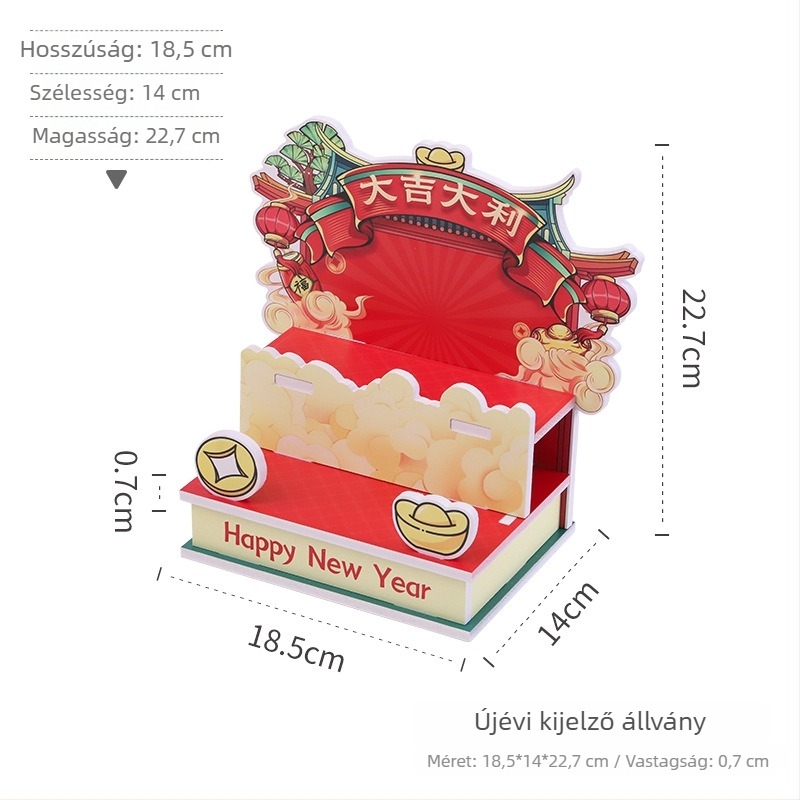 Kínai stílusú kiállítóállvány kollekciós miniatűrök számára és tároló doboz