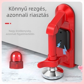 Ütközésmentes ajtóblokkoló, szállodákhoz és albérletekhez, egyedül élő nők védelmére, Shenmaitaibao