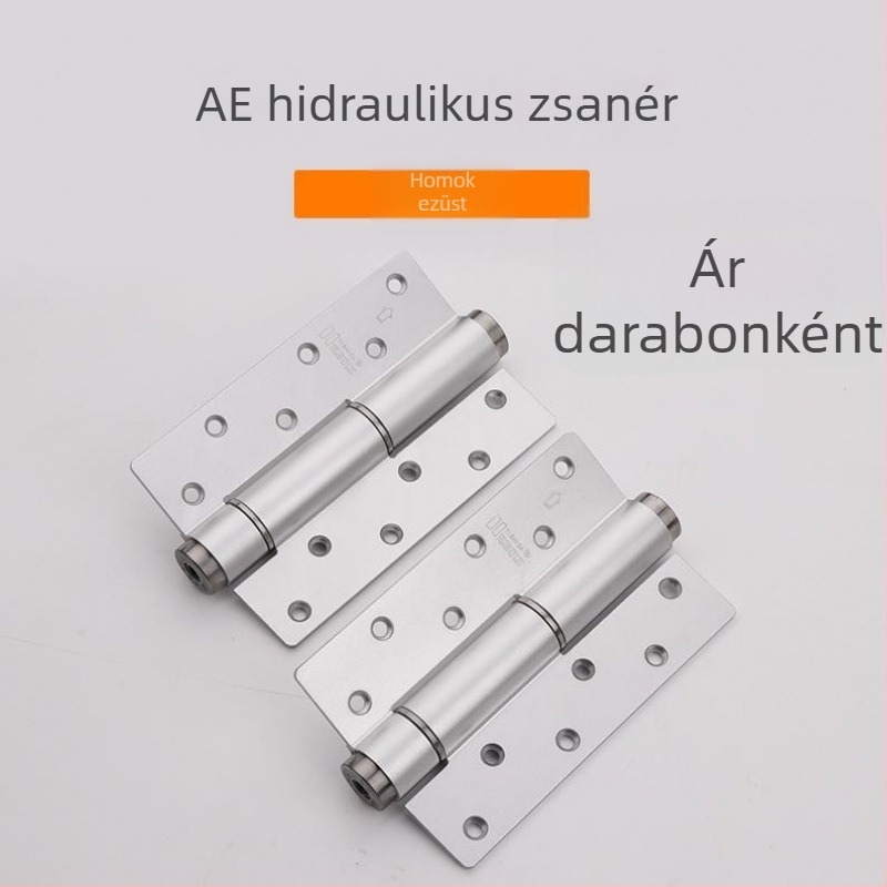 Rejtett ajtópánt lágy-záróval és hidraulikus mechanizmussal, 6 hüvelykes, többfunkciós pánt pozicionálással