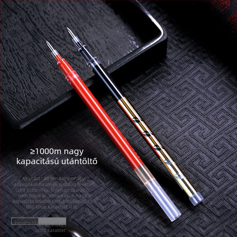 Five Thousand Years 0.7 mm Gel toll a kalligráfiához és aláírásokhoz, szénalapú tinta, vastag töltet