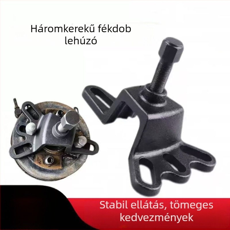 Háromkerekű fékdob eltávolításához használható speciális eszköz
