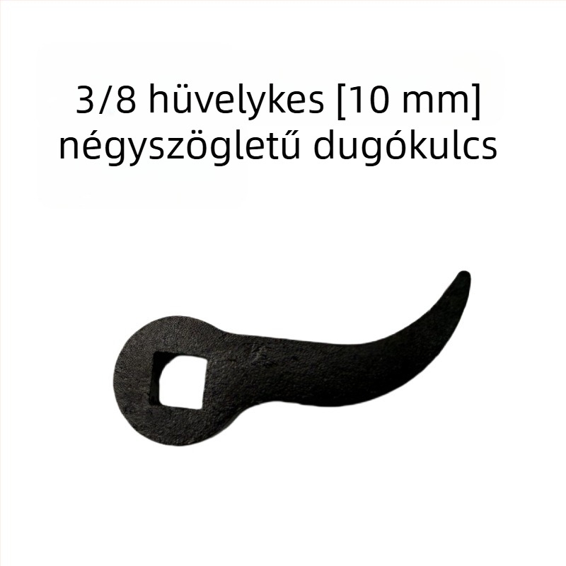 Magas szilárdságú szarv alakú félhajtásos demontáló eszköz, karos kivitelben, vastag