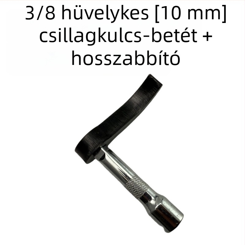 Magas szilárdságú szarv alakú félhajtásos demontáló eszköz, karos kivitelben, vastag