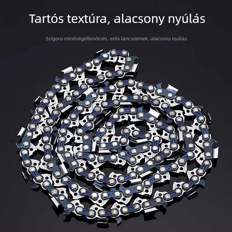 Gázmotoros láncfűrész lánc, 16/18/20 hüvelyk – kertészeti és fakitermelési felhasználásra