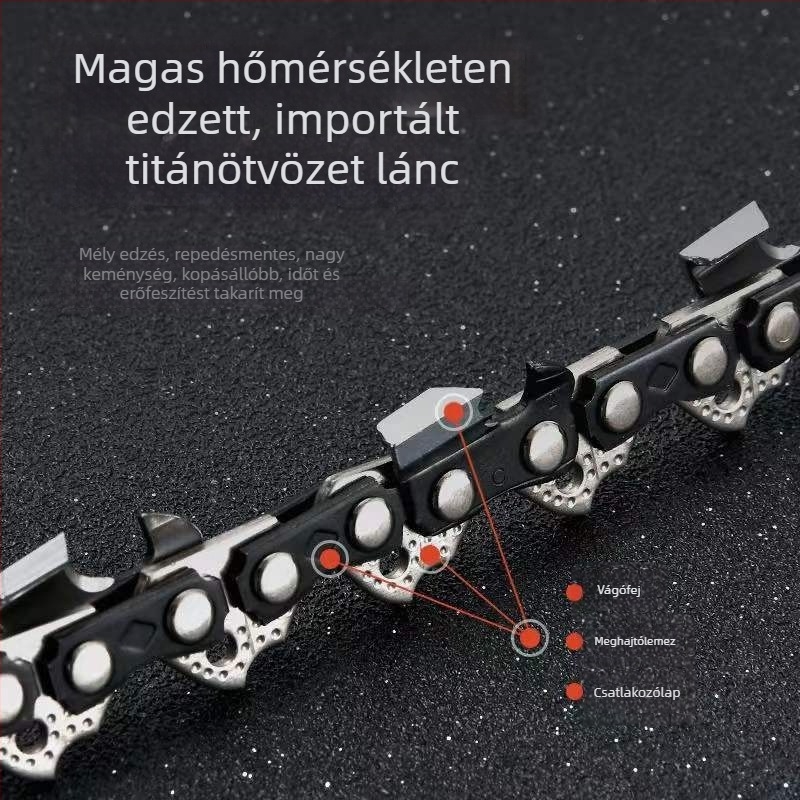 Gázmotoros láncfűrész lánc, 16/18/20 hüvelyk – kertészeti és fakitermelési felhasználásra