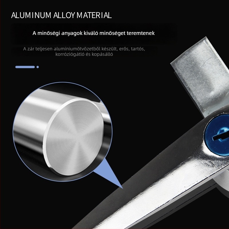 Honggui MS304 meghosszabbított zárfogantyújú mortise zár elektromos szekrényekhez, elosztó dobozokhoz és széfekhez