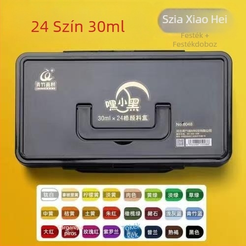 Mia gouache 24 színű, 30 ml-es művészeti készlet, hordozható kezdőcsomag M7