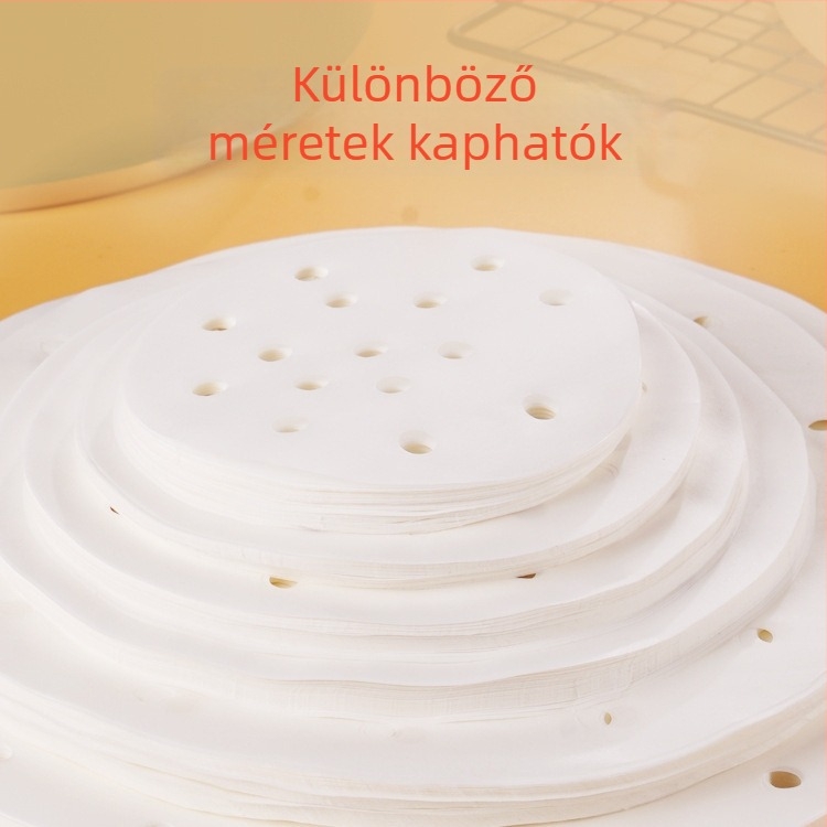 Szilikonolajos gőzölőpapír, nem tapad, élelmiszer-minőségű, 100 lap