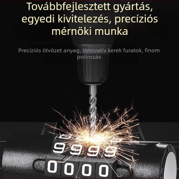 U-alakú lakat szerszámosládához, vízálló és korrózióálló, kompakt háztartási zár