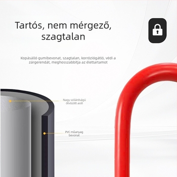 U-alakú kombinációs zár üvegezett ajtókhoz, lopás elleni zár boltok és irodák számára