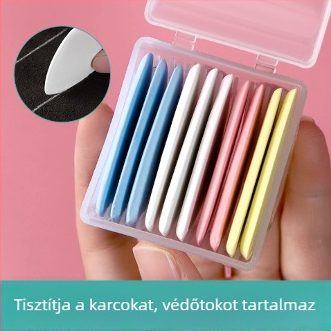 Készlet varrásjelölő krétához – színes, láthatatlan kréta varrásra és vágásra