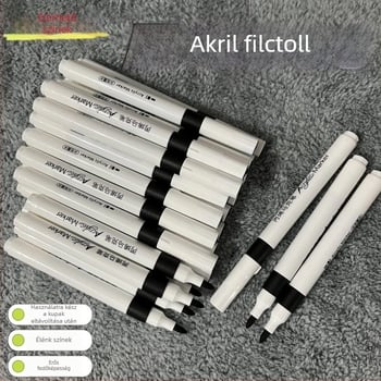 72 színű akril filctollak, rétegezhetőek és nem szivárognak át a papíron, mosható akvarell filctollak gyerekeknek és diákoknak, művészeti célokra