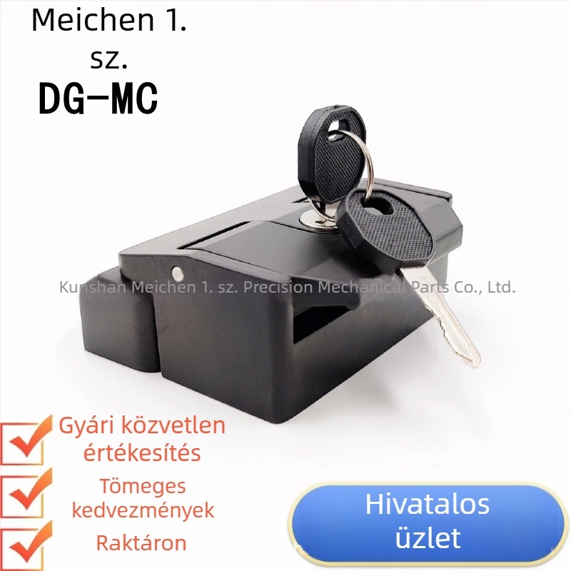 Akh46-A, Akh47-A HFLOCK5/6/8/8-45 négyszögletes zár profilokhoz cink- és alumínium ötvözethez