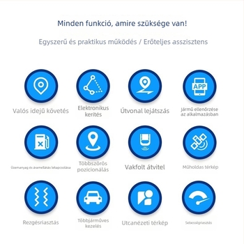 4G Beidou GPS járműlokátor autókhoz és motorkerékpárokhoz – lopás elleni nyomkövetés