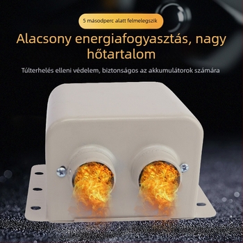12V/24V autófűtő autókhoz, teherautókhoz és kotrógépekhez