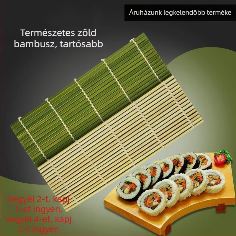 Sushi tekercselő készlet – bambusz tekercshez