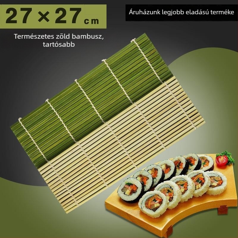 Sushi tekercselő készlet – bambusz tekercshez