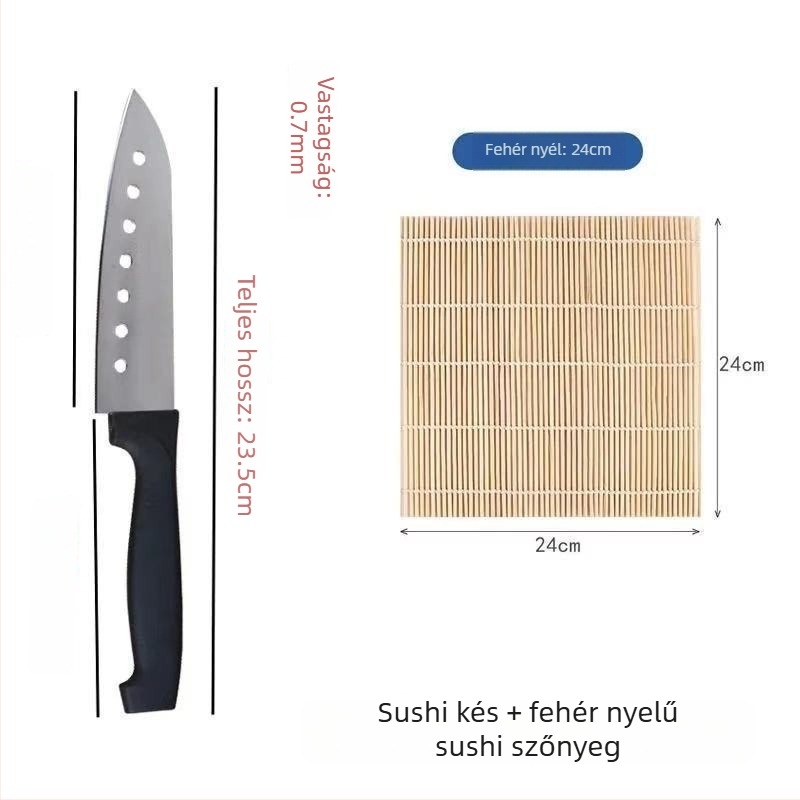 Sushi tekercselő készlet – bambusz tekercshez