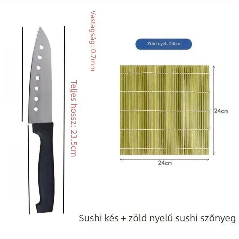 Sushi tekercselő készlet – bambusz tekercshez