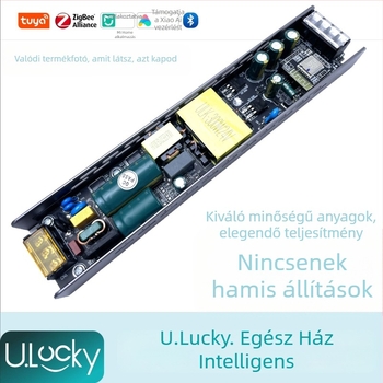 2-csatornás LED-szalag vezérlő, beépített 220V transzformátorral és kapcsoló tápegységgel, alkalmazásból vezérelhető