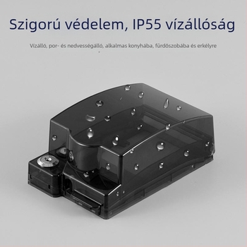 86‑típusú csavaros aljzat beépített záródobozzal, kiemelt vízálló kapcsolódoboz fürdőszobai intelligens vécéhez