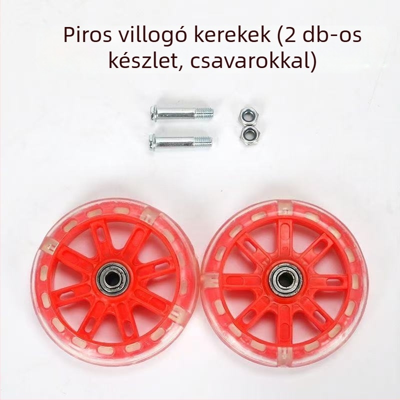 Gyerekeknek tanító kerekek, 12–20 hüvelyk, univerzális, villogó kerékpár tartozék